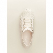 Chaussures de mariée Zoey sneakers basket dentelle T 36 à 41, Avalia