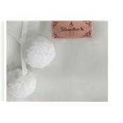 Boléro fillette blanc Pompon 2/3 ans mariage, cérémonie