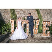 Mariage de Mélanie et Clément le 13/07/2024 au Jardin de l’Aber à Brélès