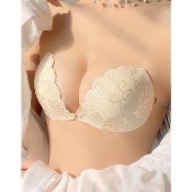 Soutien-gorge adhsif en silicone, dessus en dentelle A  E