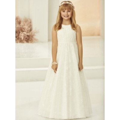 Robe de cérémonie communion fillette 7 à 13 ans