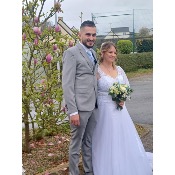 Mariage de Marie et Iliès le 19/04/2025 à l’Agapa Hôtel de Perros Guirrec