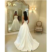 - 66 % Robe de mariée Manoa T 40 blanche