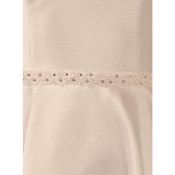 Ceinture de mariée en organza fleurs et perles décoratives