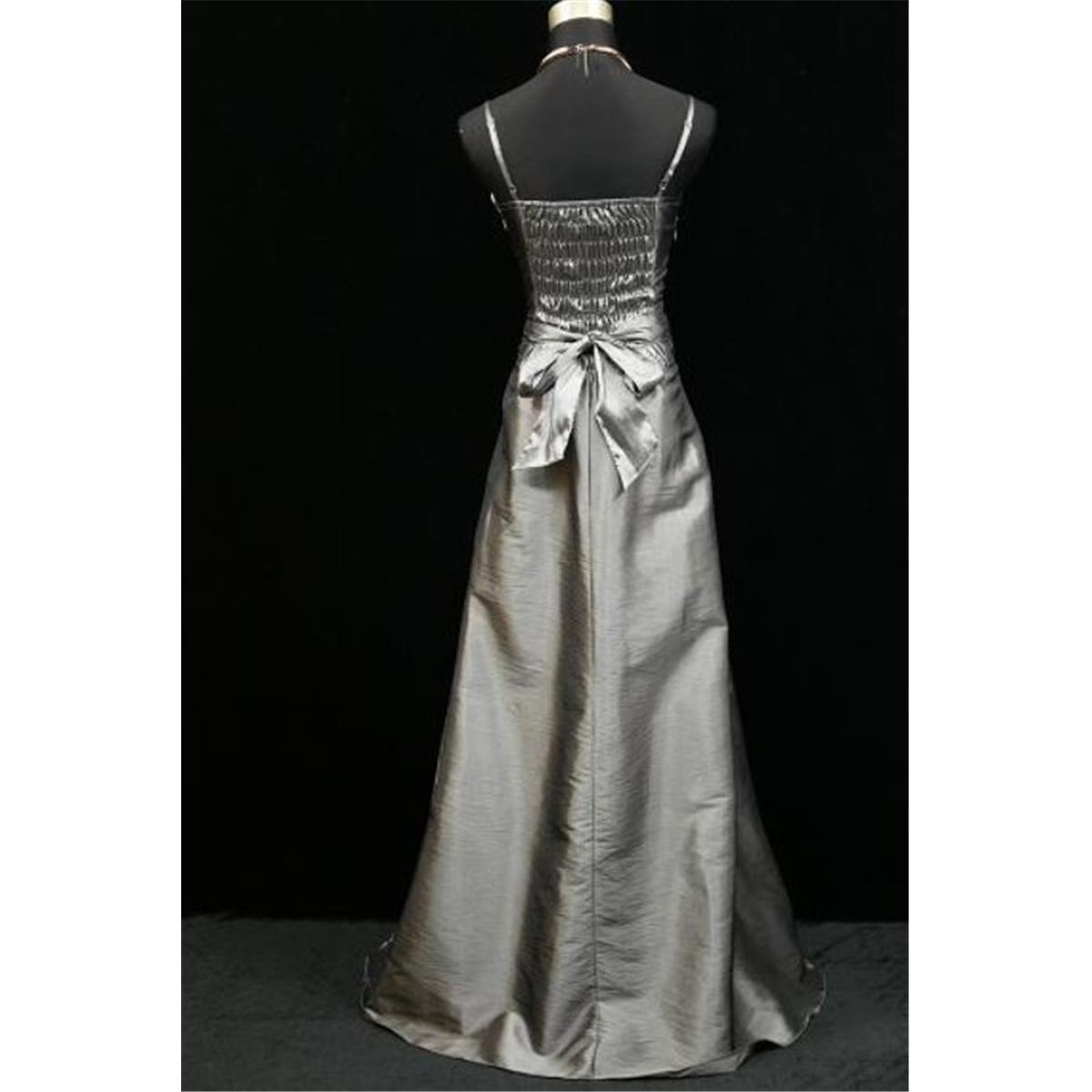 50 Robe De Soiree Helene Grise T 44 46 Longue Mariage Ceremonie Fete Defile Concours De Miss