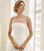 Achat en ligne, Robe de mariée Adria Bianco Evento ivoire fluide T 36, et 44 dernières tailles !