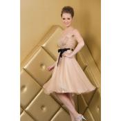 Robe de soire Solne Champagne, T 36 