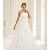 Achat en ligne, Robe de marie Adria Bianco Evento ivoire fluide T 36,  dernire taille !