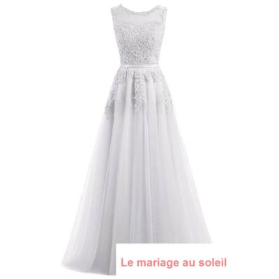 Robe de soirée /mariée Carla Blanche T 38