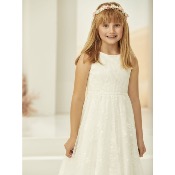 Robe de cérémonie communion fillette 7 à 13 ans