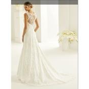 Robe de mariée Sabrina Bianco Evento ivoire dentelle T 36   dernière taille disponible
