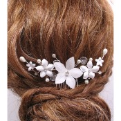 Collier de mariage Bora fabrication artisanale doré ou argenté