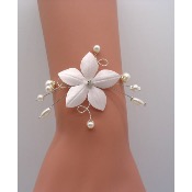 Collier de mariage Bora fabrication artisanale doré ou argenté