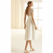 Robe de mariée courte Bornéa marque Bianco Evento (exclusivité internet) T 36 à 46 