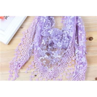 Etole dentelle lilas