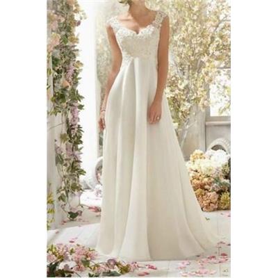 Achat en ligne! Robe de mariée Aurélie bohème Ivoire T 42