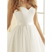 Achat en ligne, Sur-Jupe en tulle pailleté Butterfly Bianco Evento T 36 à 46