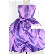 Robe de cérémonie fillette violette T 4/5 ans